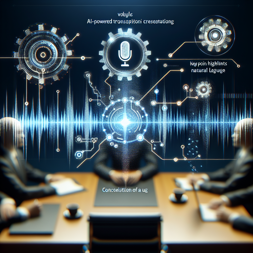 AIが議事録を10分で仕上げる!その驚きの機能に迫る