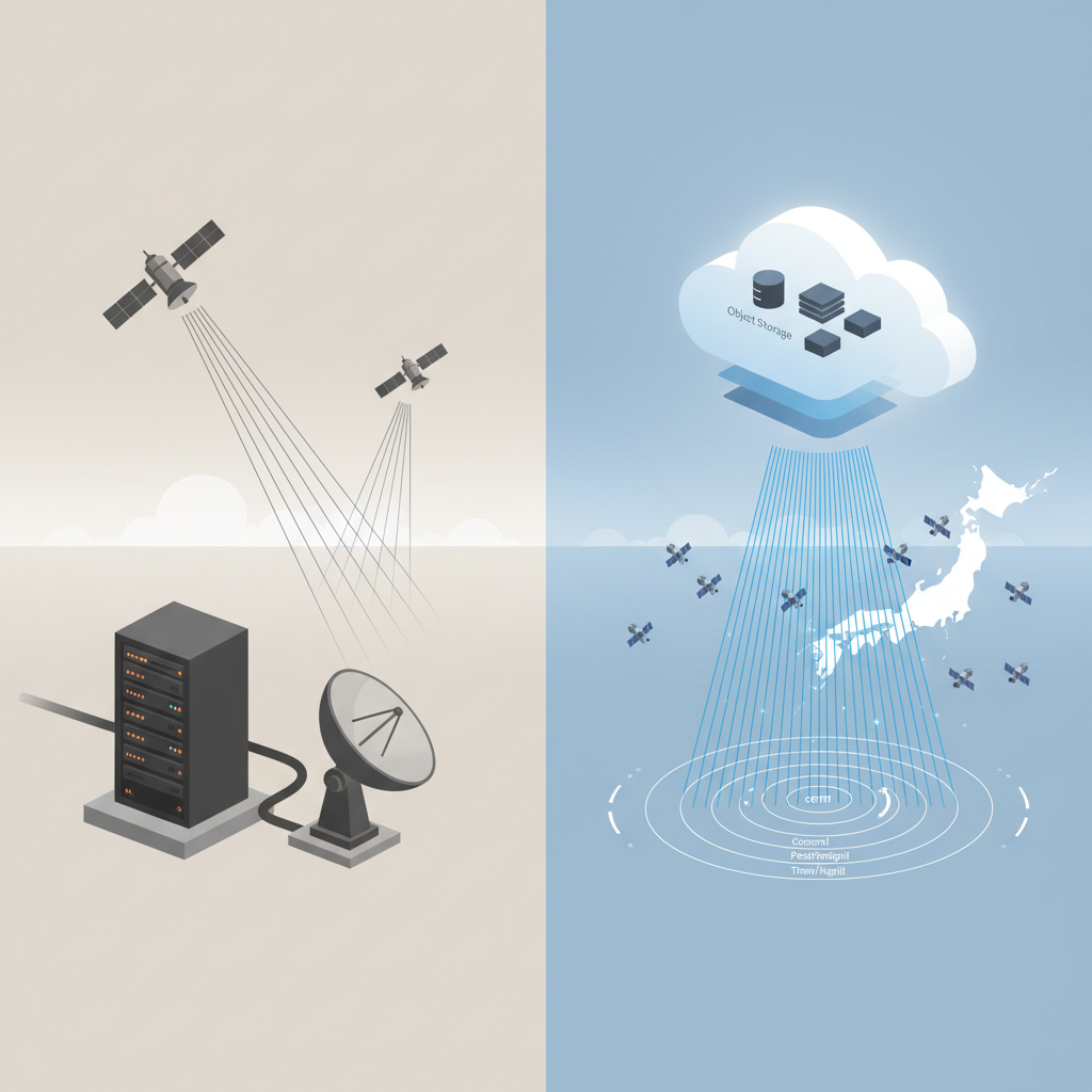 一言でいうと：「オンプレ＋ちょいクラウド」から「本格クラウド前提」へのシフト