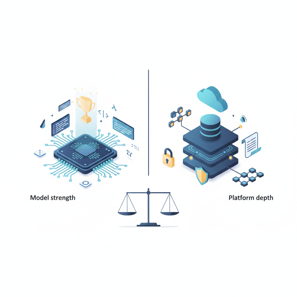 「逆転勝利」の本質：OpenAI と比べて何が“実務的に”効くのか