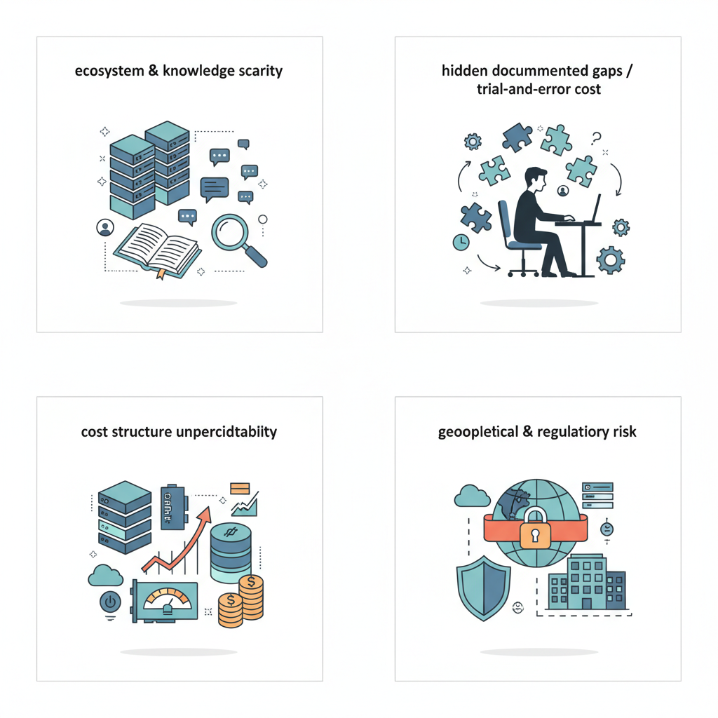 見落としがちな論点：技術だけ見ているとハマる4つの罠