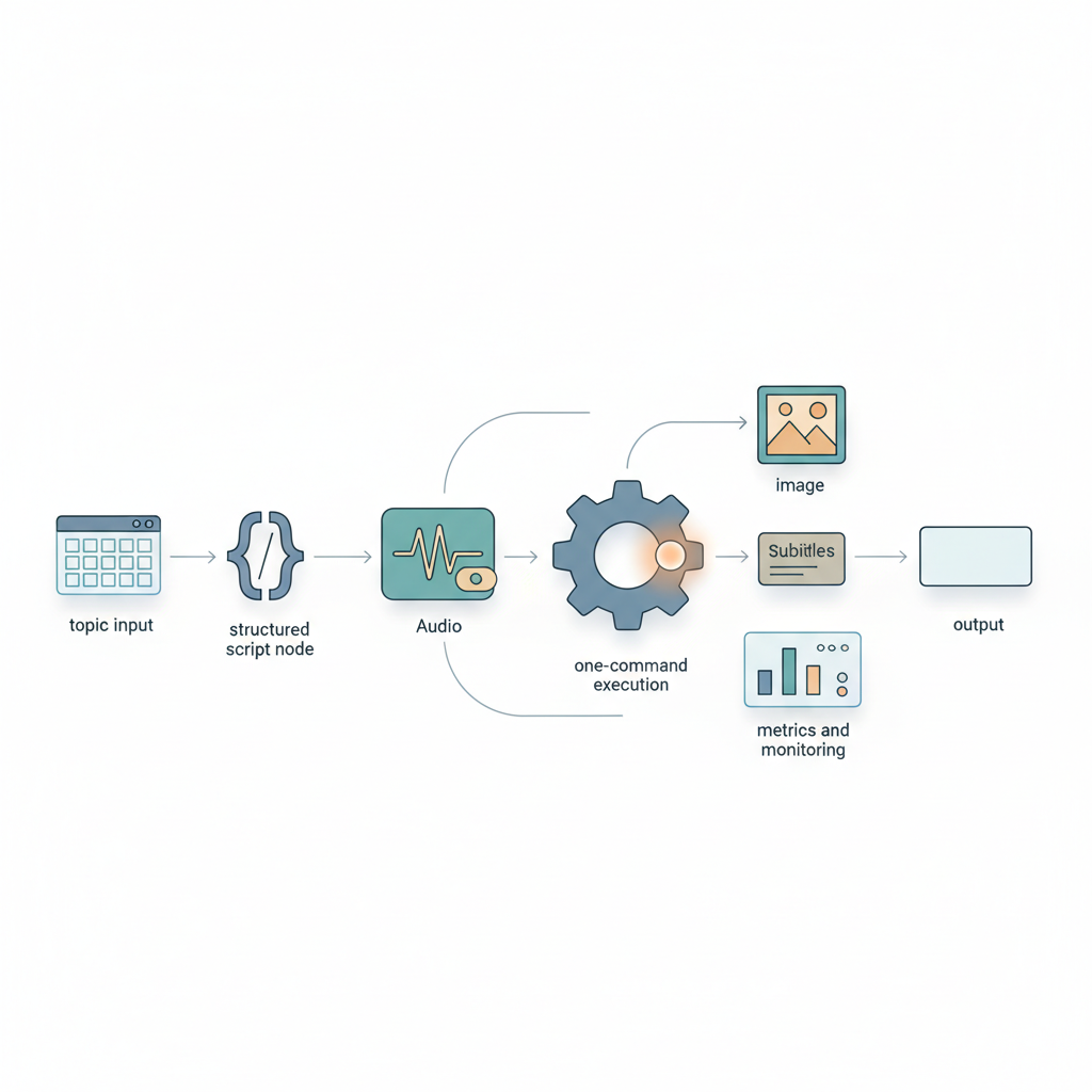 技術メモ:動画量産パイプラインはどう組む?Python・Shell・JSONで考える設計例